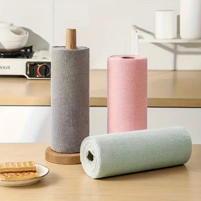 (BUY 1 GET 1 FREE) UltraSwipe® - Microfiber Clean-Up Cloth Roll (25 Sheets)