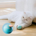 Rotating Cat Toy Ball, Interactive Cat Toys USB-Rechargeable Rotating Ball with LED