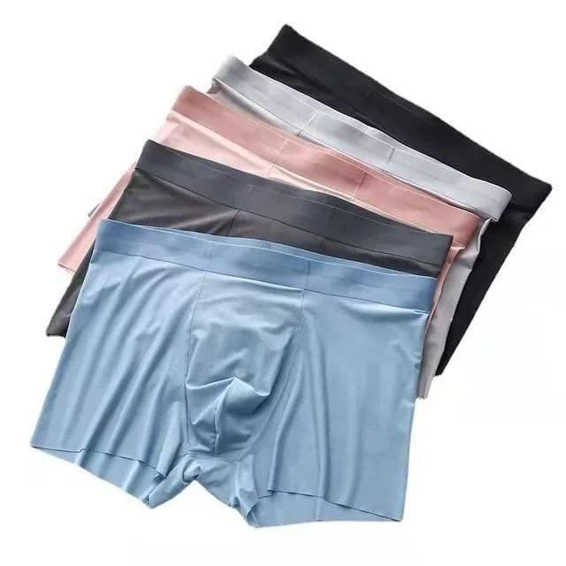 Quality Glacio® Men's Ice Silk Briefs Boxers (Pack of 5)