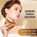 Lymphatic Contour Face Brush - Facial Massage Tool for Jawline, Chin & Neck