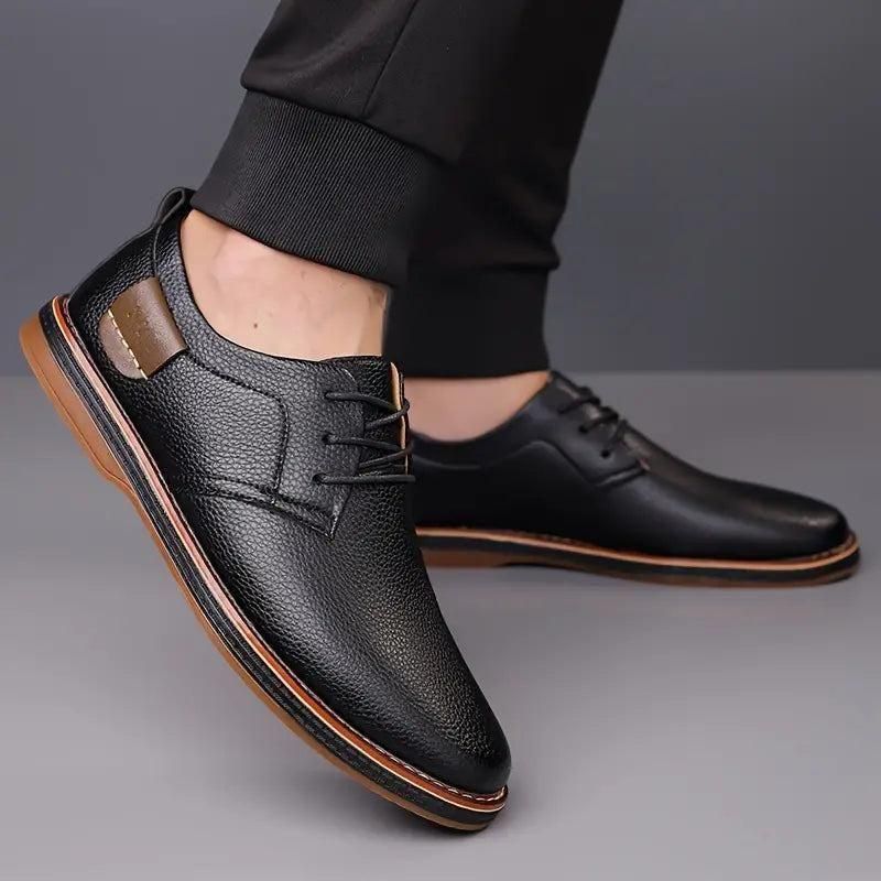 Quality Men's Derby Party Lace Up Casual Shoes