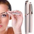 Painless Hair trimmer for Lips & Chin (Featuring in-built AAA battery)