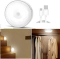 Motion Sensor Light for Home with USB Charging Cord-Free Self-Adhesive LED Night Light