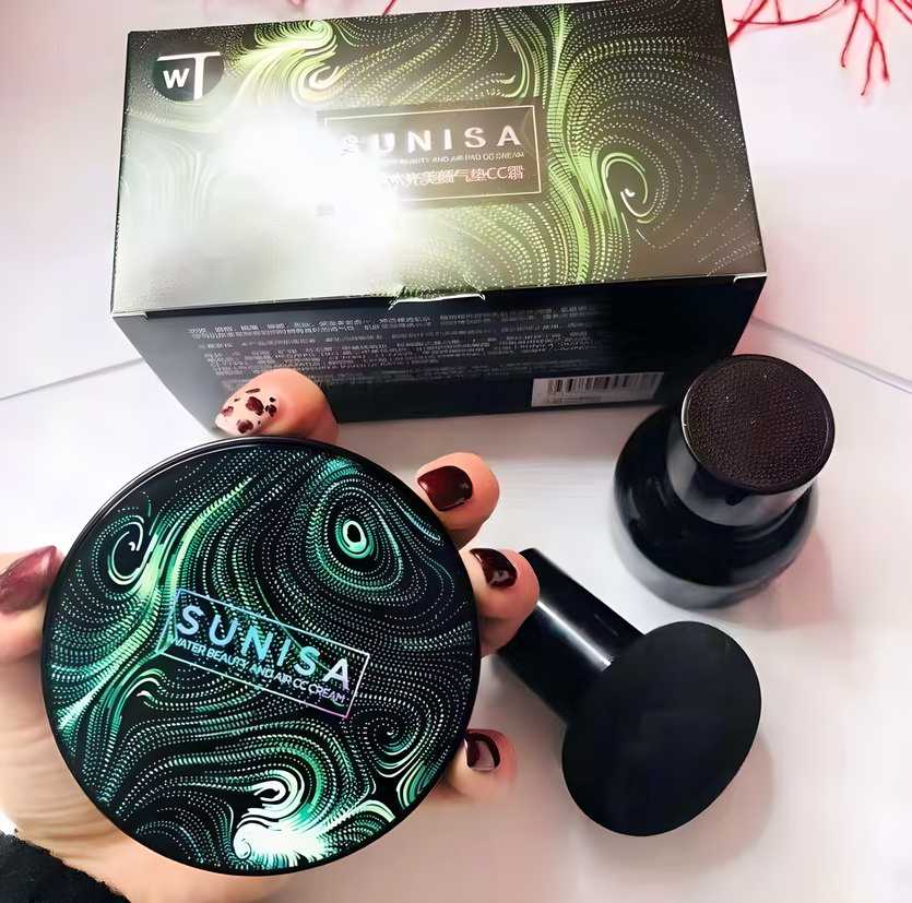 Sunisa 3-in-1 Air Cushion Water-Resistant foundation CC Cream