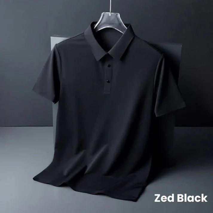 Poly Matte Assorted Solid Half Sleeves Men's Polo T-Shirt Pack of 4