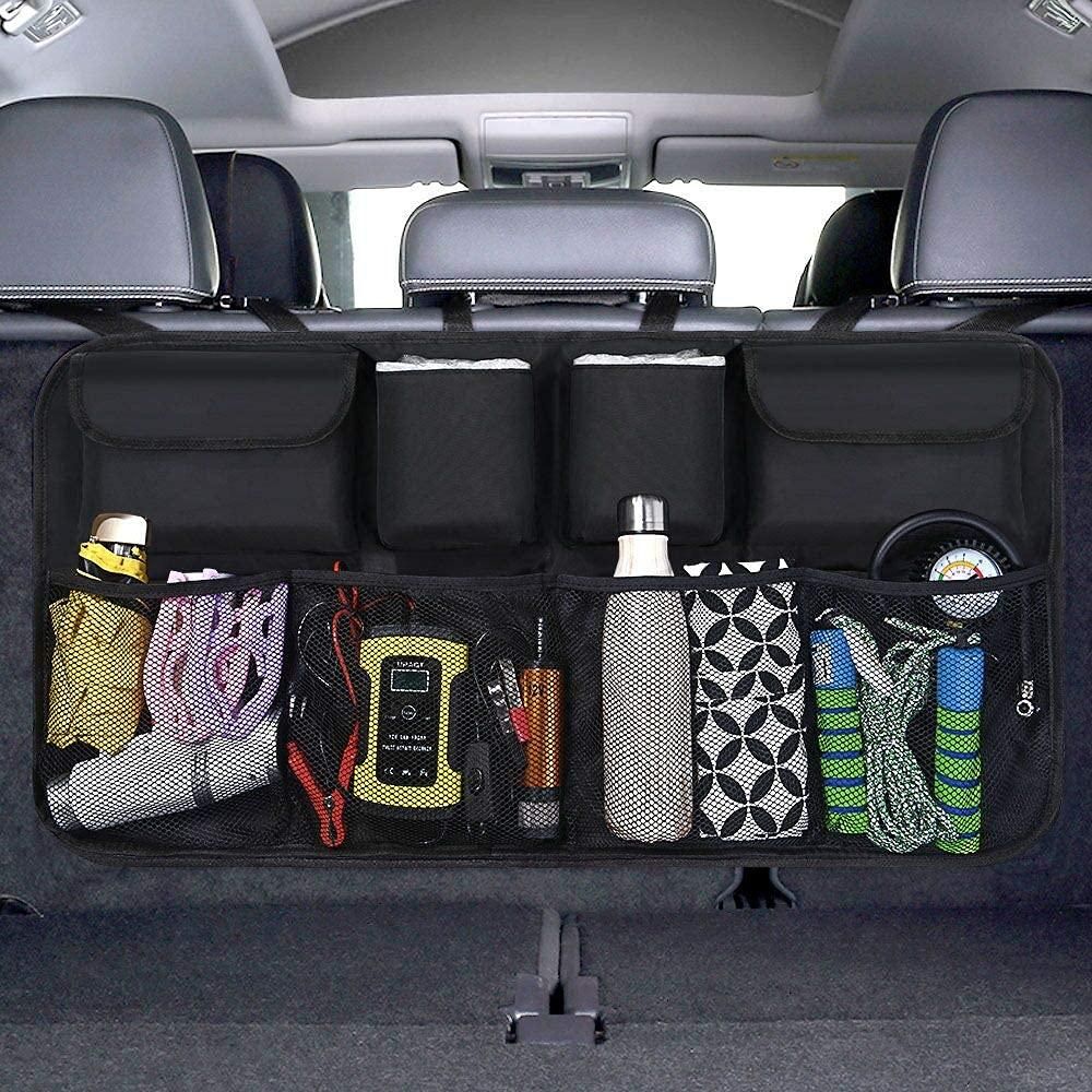 Car Back Seat Storage Organizer