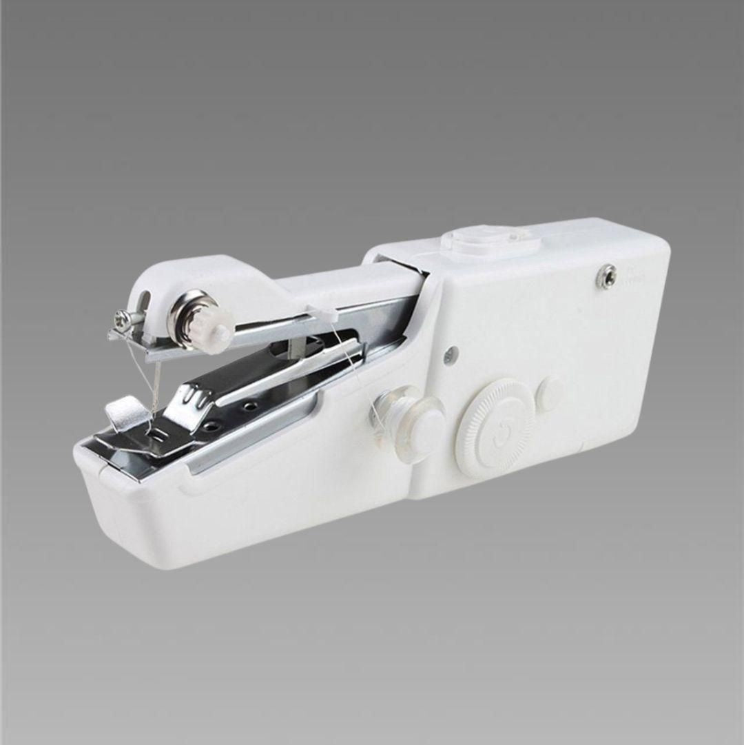 Stitch Handheld Cordless Compact White Sewing Machine