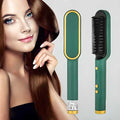 Professional Powered Hair Straightener Comb Brush