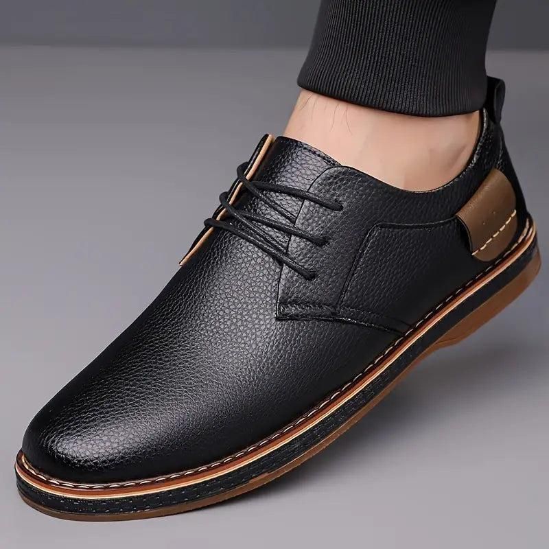Quality Men's Derby Party Lace Up Casual Shoes
