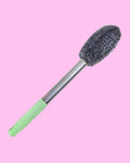 Bottle Jar Toilet Cleaning Solution Brush Scrubber�