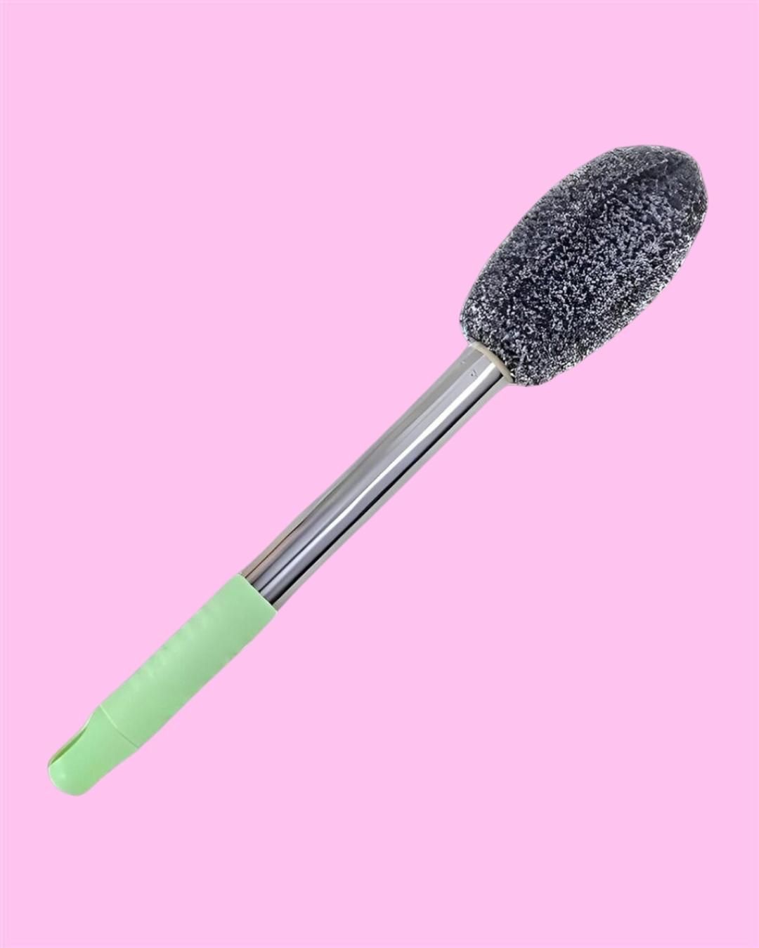Bottle Jar Toilet Cleaning Solution Brush Scrubber�