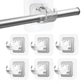 NoDrill+® Curtain Rod Self-Adhesive Hook (Pack of 6)