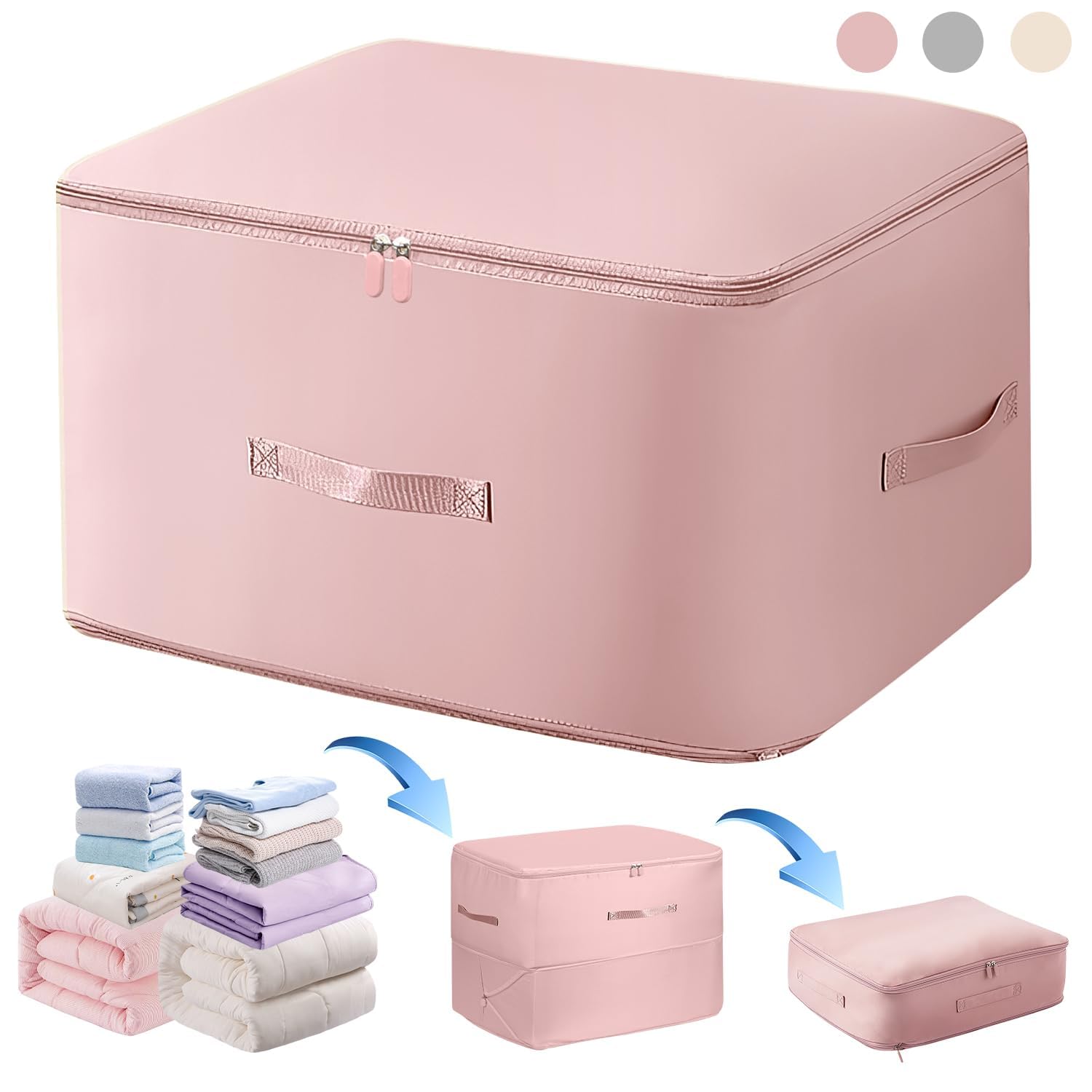 SqueezeNest Lite®- Ultra Space Saving Self Compression Storage Organizer