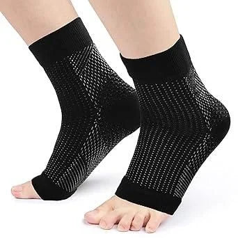Quality Swelling Arch Heel Socks Yoga Sport Protect Socks (Pack of 2)