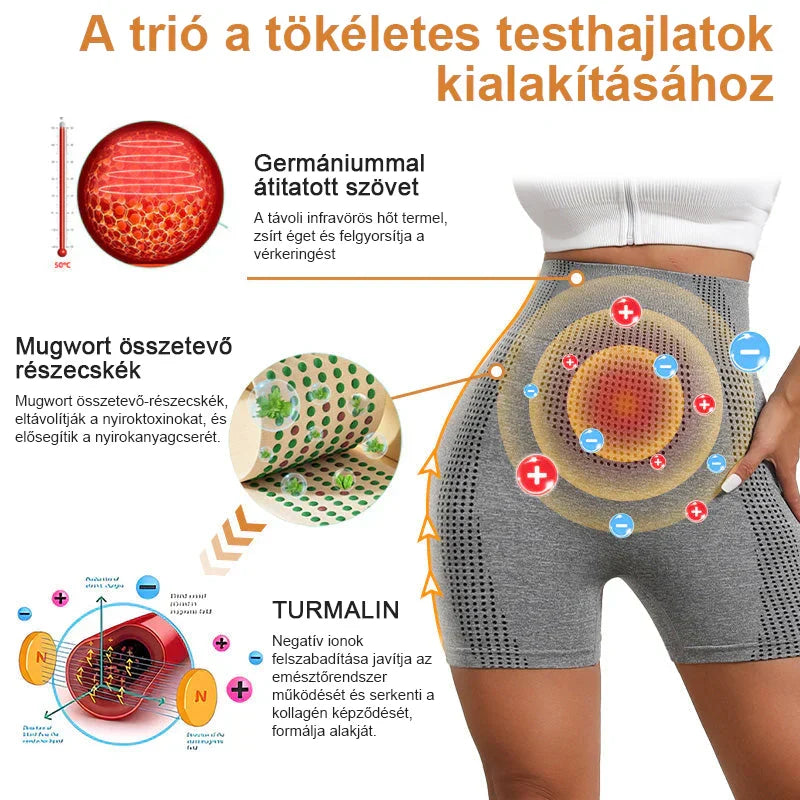 Quality Shapelle Micro-Vibrating Massage Module Silk Shorts 4-in-1 Shaper