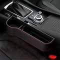 Seat Pockets PU Leather Car Console Side Storage Organizer with Assorted Colour