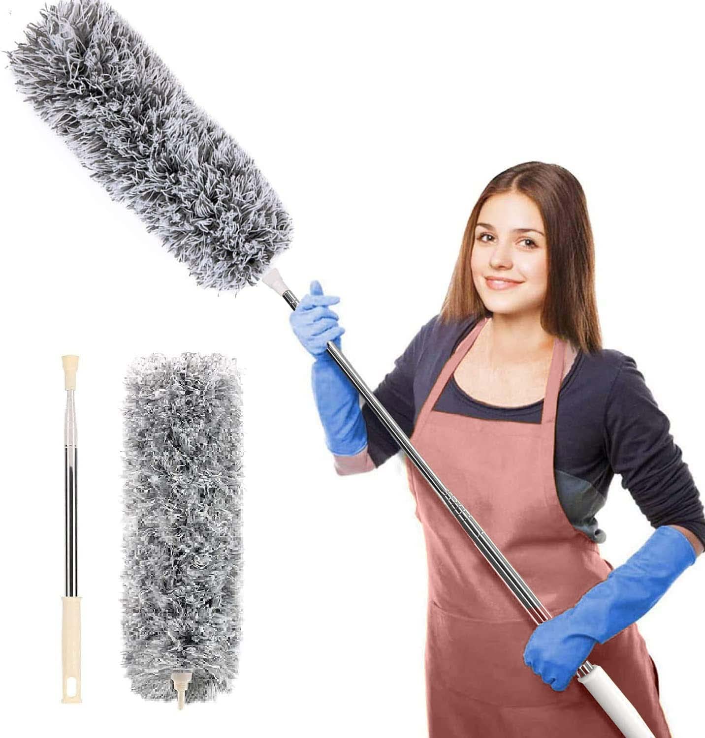 UltraReach Extendable and Bendable High-Quality Microfiber Duster