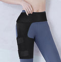 Hip Brace Compression Brace Designed for Hamstring Injury Sprains Sciatic Nerve Fitness Running & Yoga