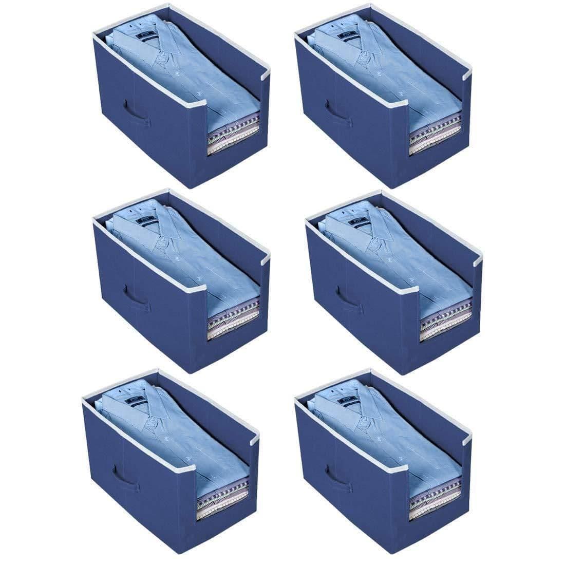 Wardrobee® Clothes Storage Organizer - Shirt & Clothing Stackers (Pack of 6)