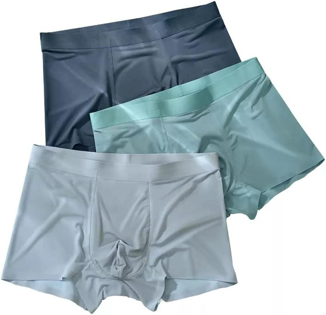 Quality Glacio® Men's Ice Silk Briefs Boxers (Pack of 5)