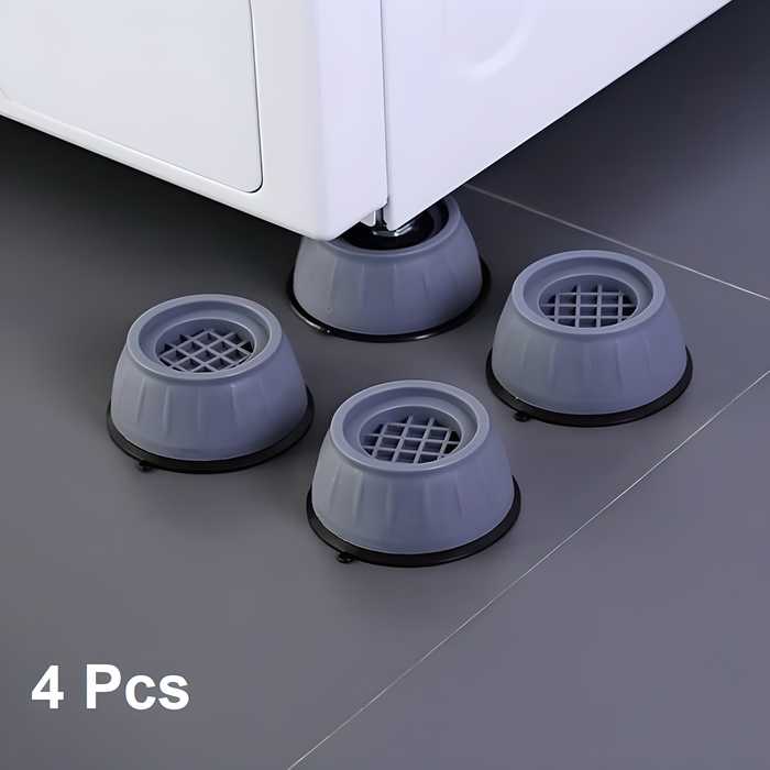 Anti Vibration Pad-Anti-vibration Pads Designed for Washing Machine - 4 Pcs Shock Proof Feet For Washer ? Dryer, Great For Home, Laundry Room, Kitchen, Washer, Dryer, Table, Chair, Sofa, Bed (4 Units)