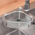 Quality Kitchen Sink Drain Basket Triangle Shape Stainless Steel