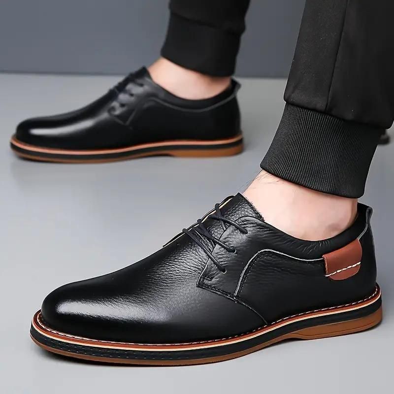Quality Men's Derby Party Lace Up Casual Shoes
