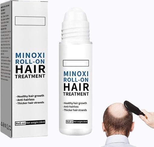 Minoxi Roll-On Hair Treatment Hair Growth Care Serum For Women & Men