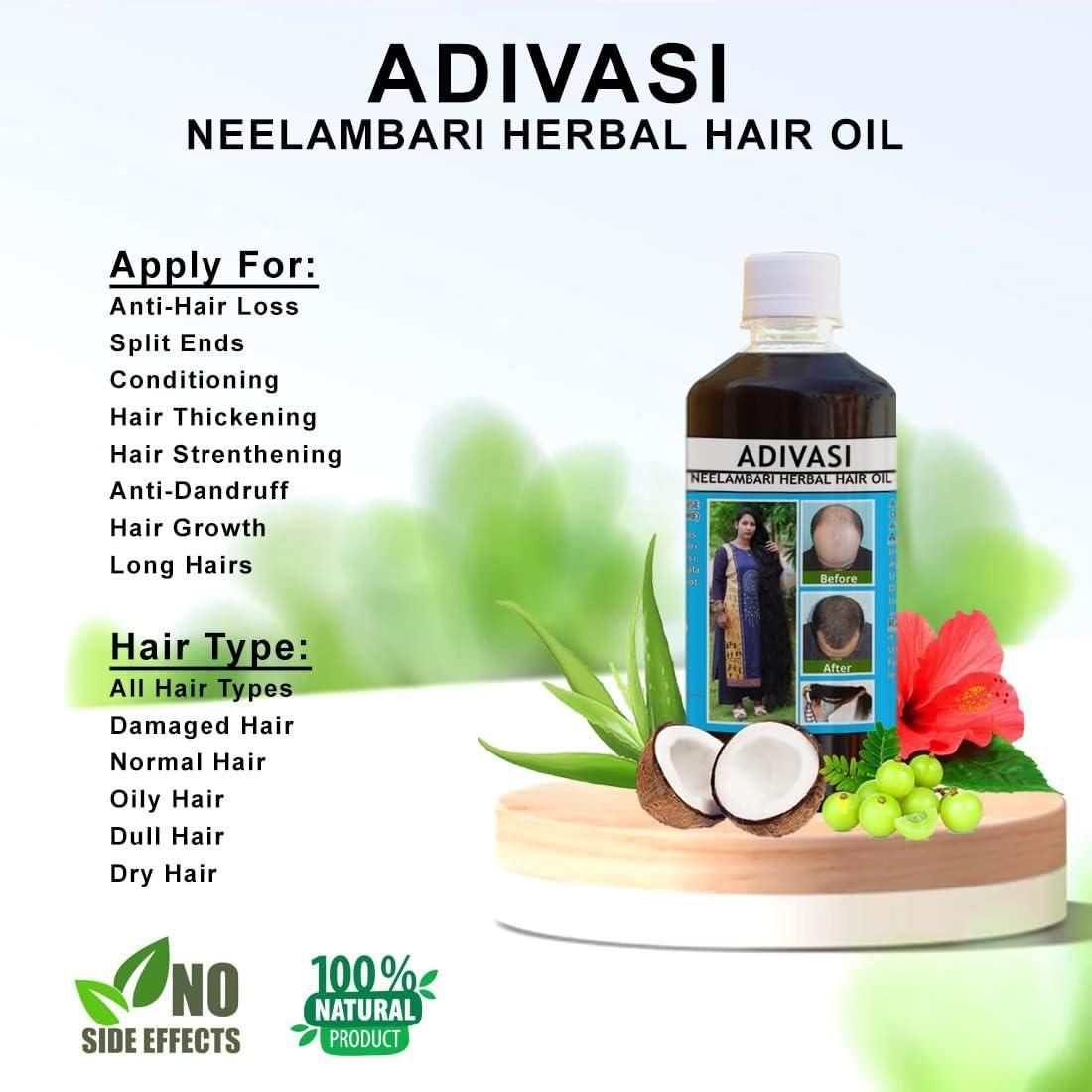 Adivasi Neelambari Herbal Hair Care Oil