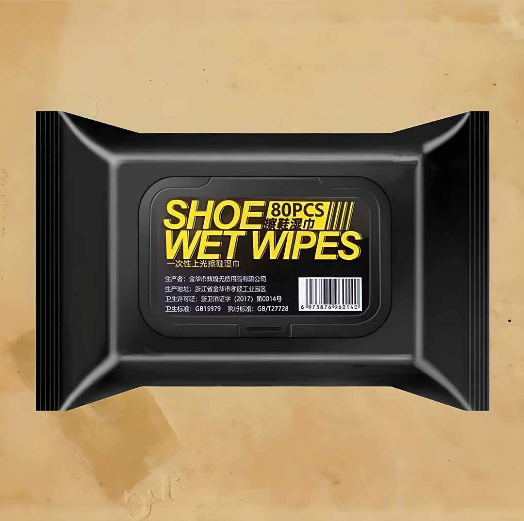 Sneaker & Shoe Cleaning Solution Wipes (1 Packs of 80)