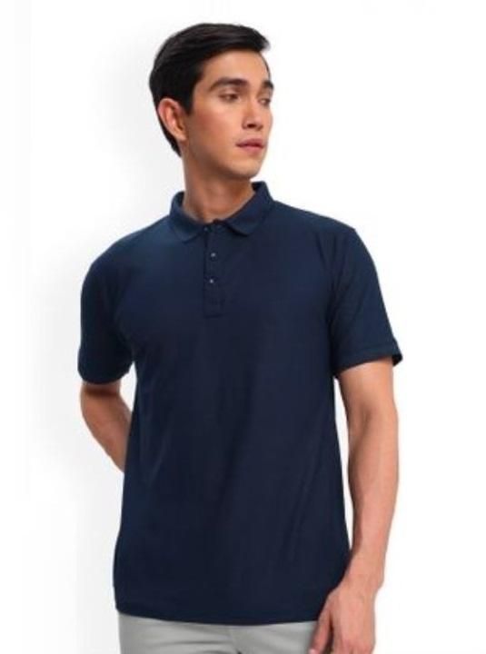 Poly Cotton Solid Half Sleeves Men's Polo T-shirt (Pack of 3)