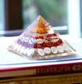 Quality Crystal Wealth Gomati Chakra Shree Yantra Pyramid