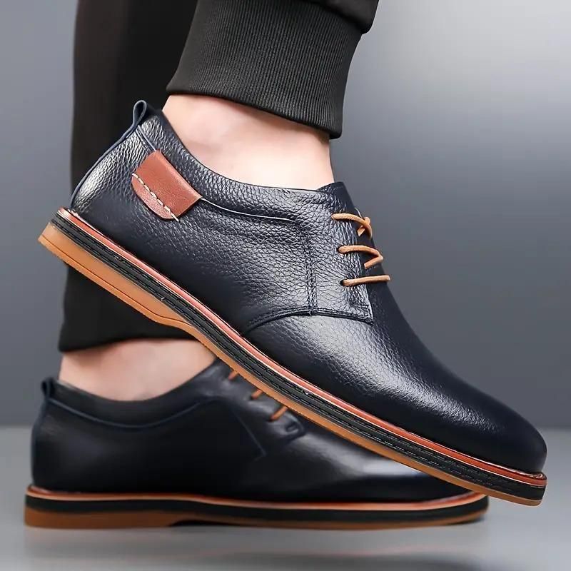 Quality Men's Derby Party Lace Up Casual Shoes