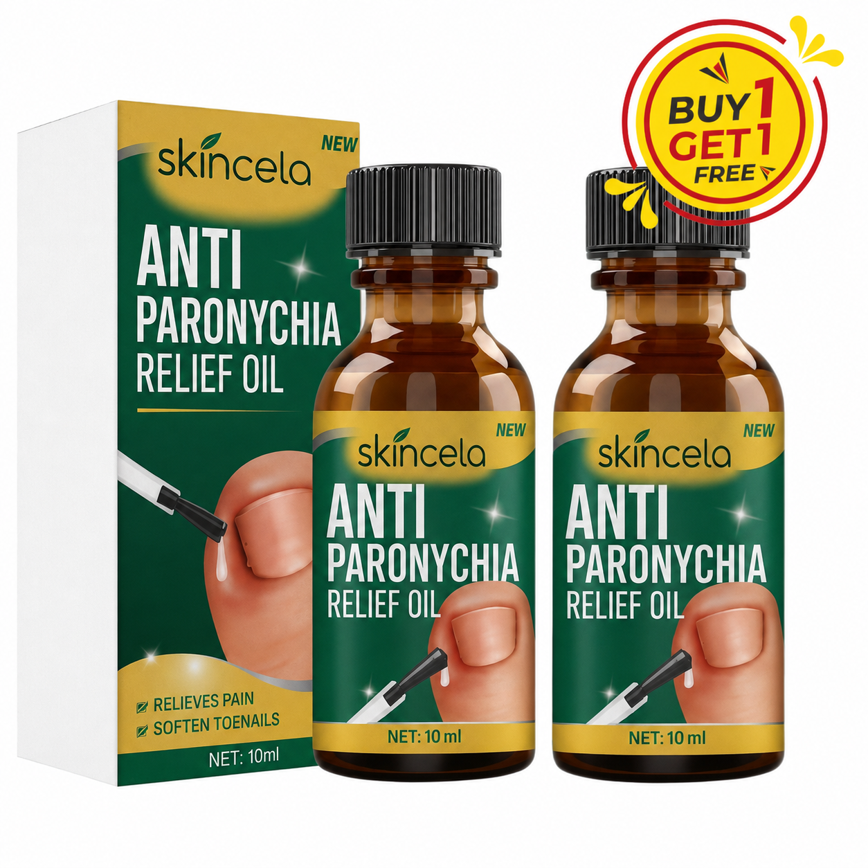 (BUY 1 GET 1 FREE) corkub® - Magic Nail Anti-Paronychia Relief Care Oil