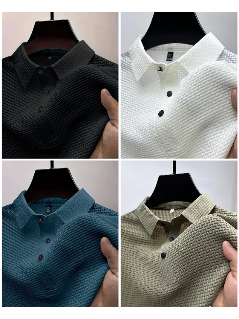 Parisoul Signature Men's Business T-Shirt Collection – Set of 4