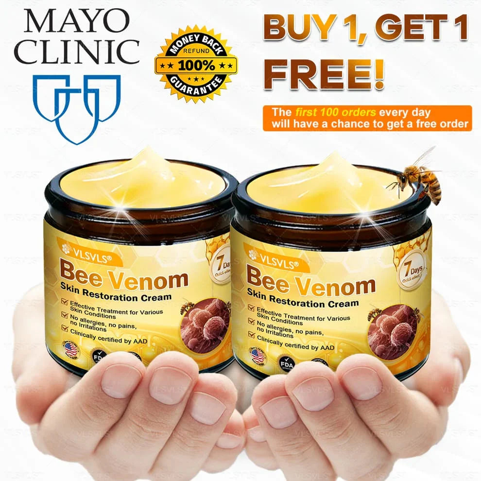 Bee Venom Skin Restoration Care Cream (BUY 1 GET 1 FREE)