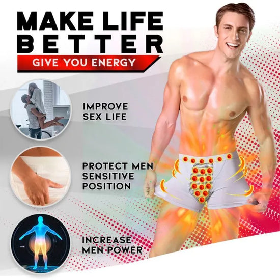 (BUY 1 GET 2 FREE) MAGNAMEN® - Magic Magnetic Underwear Designed for Men's Care