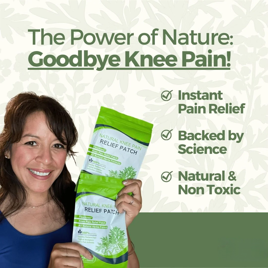 GreenSoothe™ – Natural Knee Pain Relief Patches 🌿🦵(BUY 1 GET 1 FREE)
