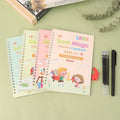 SmartDoodle® – Reusable Magic Practice Set (4 Guided Journals, 1 Pen, 10 Invisible Refills)