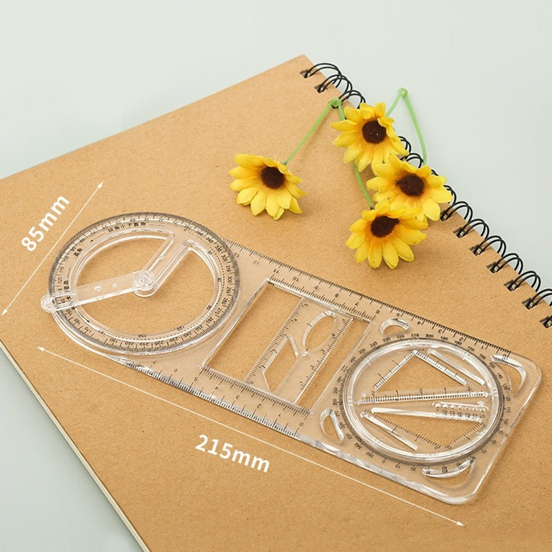 GeoMaster® - High-Quality Multifunctional Geometry Ruler