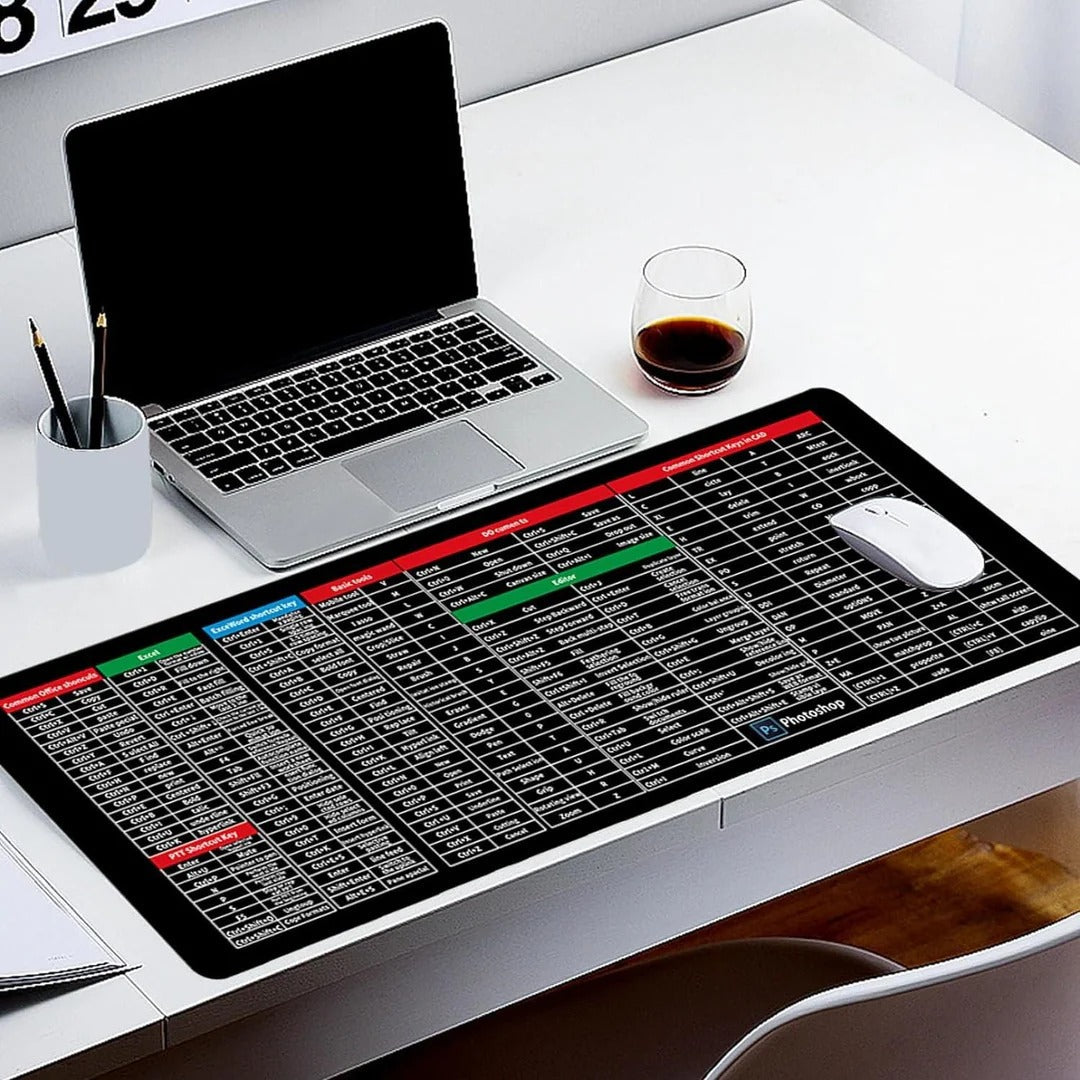(BUY 1 GET 1 FREE) KeyPilot® Non-Slip Keyboard Pad with Shortcut Key Patterns