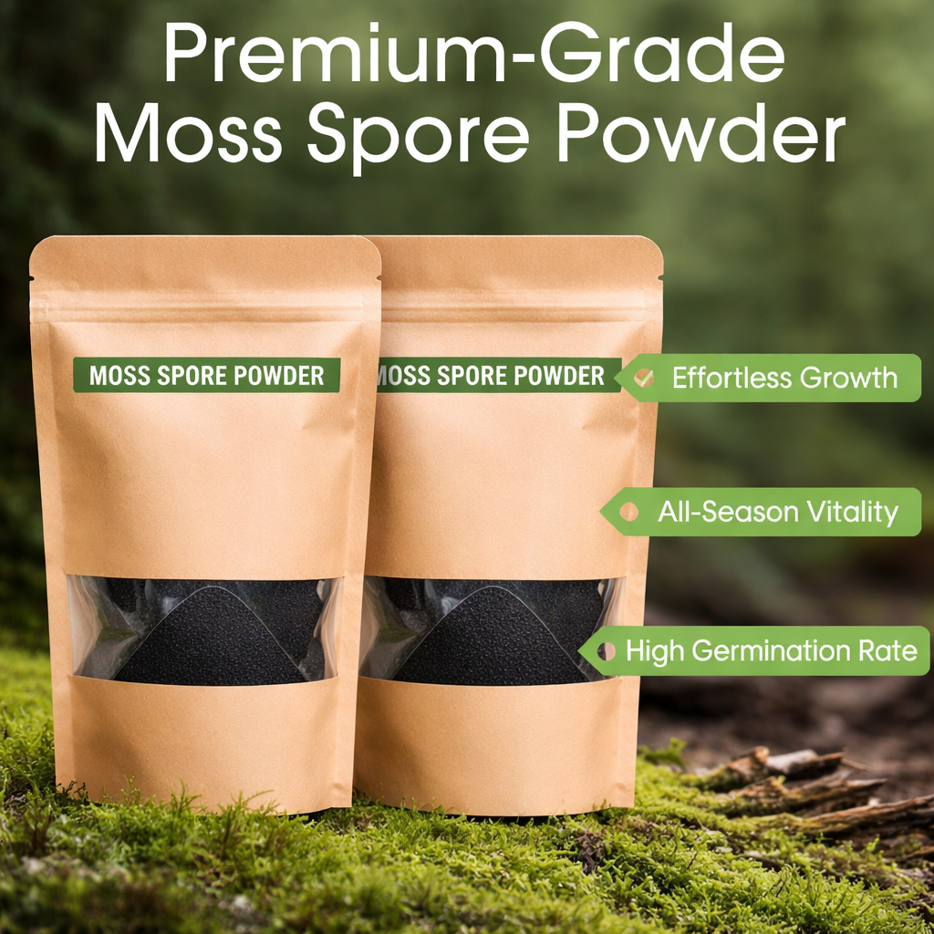 AI High-Quality Grade Moss Spore Powder pack of 2
