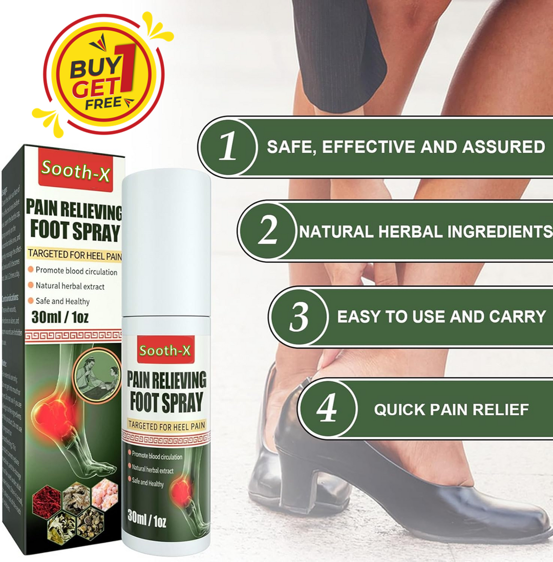 (BUY 1  GET 1 FREE) PainAway® - Pain Relieving Foot Care Spray