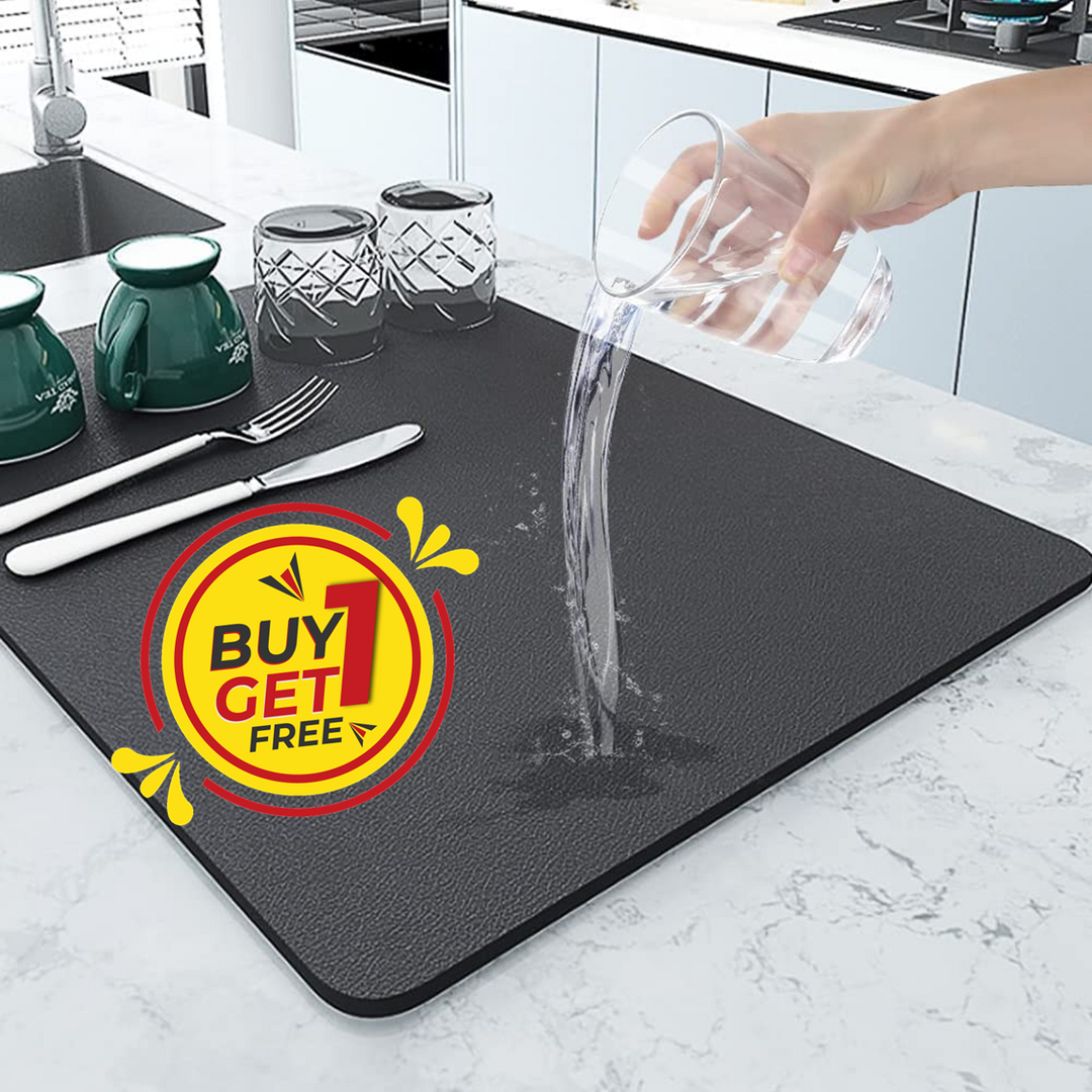 AquaAbsorb® - Fast-Drying Kitchen Mat | BUY 1 GET 1 FREE