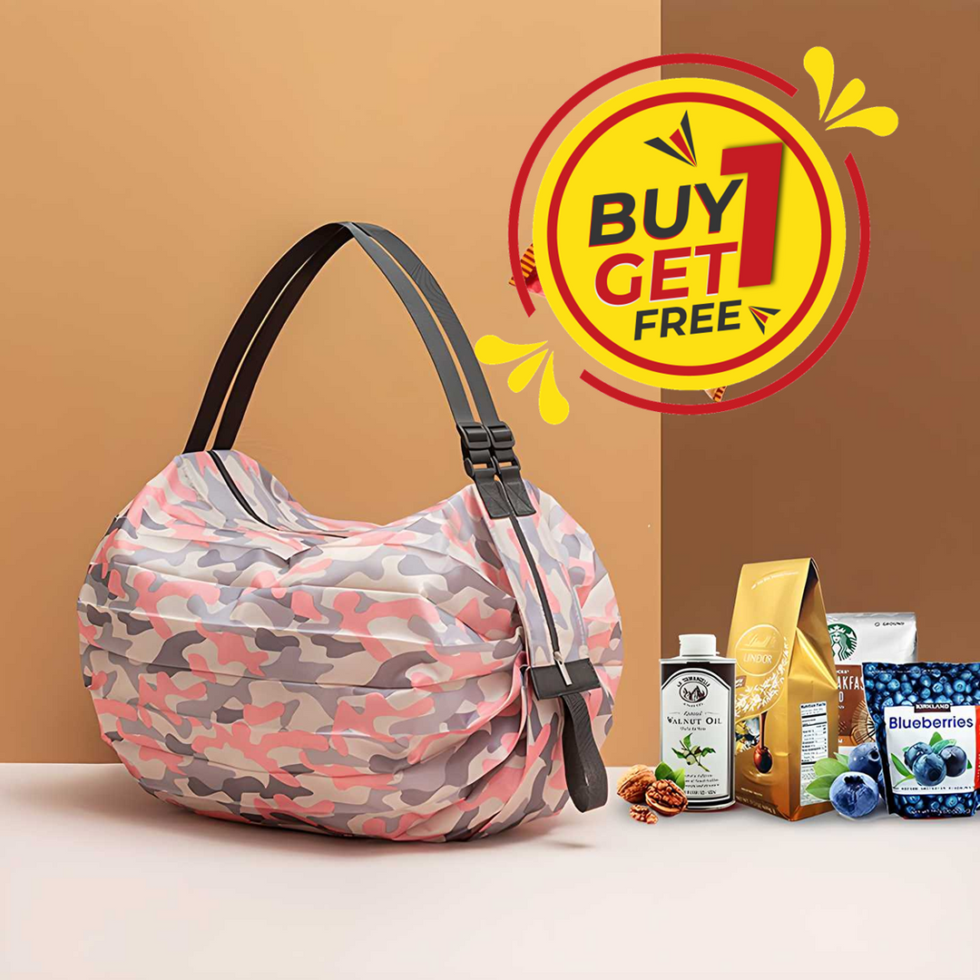 SnapTote® Folding Shopping Bag - Super Lightweight
